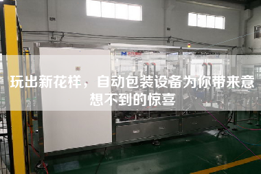 玩出新花樣，自動(dòng)包裝設(shè)備為你帶來意想不到的驚喜
