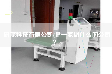 研茂科技有限公司(是一家做什么的公司？)