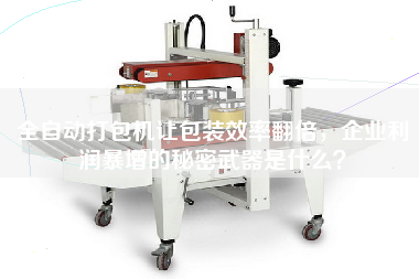 全自動(dòng)打包機(jī)讓包裝效率翻倍，企業(yè)利潤(rùn)暴增的秘密武器是什么？