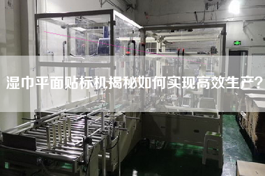 濕巾平面貼標機揭秘如何實現(xiàn)高效生產(chǎn)？